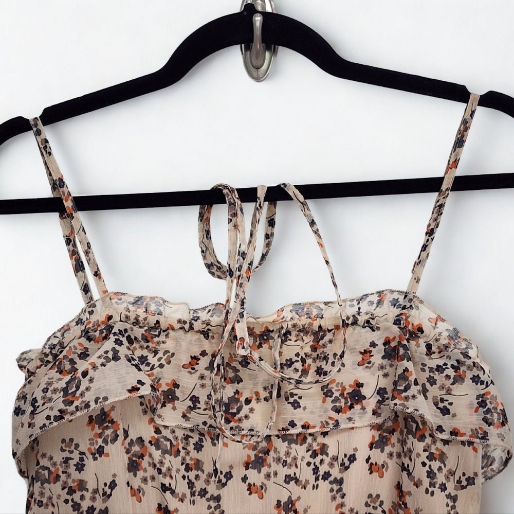 Fire Los Angeles Brown and Tan Maxi Sundress - Picture 3 of 6